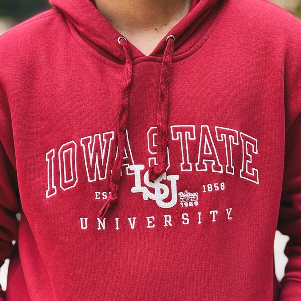 Gear Vintage ISU Cardinal Hoodie
